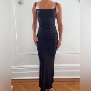 Skims Long Slip Dress